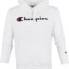 Hoodies Champion Hoodie Script Wit Logo