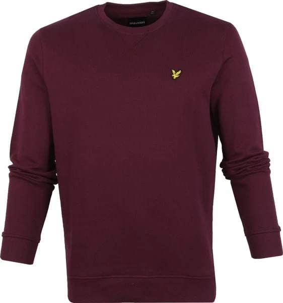 Lyle And Scott Sweaters Lyle & Scott Trui Bordeaux 6 Lyle And Scott Sweaters Lyle & Scott Trui Bordeaux - Afbeelding 6