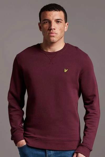 Lyle And Scott Sweaters Lyle & Scott Trui Bordeaux 2 Lyle And Scott Sweaters Lyle & Scott Trui Bordeaux - Afbeelding 2