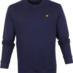 Lyle And Scott Sweaters Lyle & Scott Trui Navy -Truien & Vesten Verkoop winkel 72133 1 1