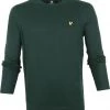 Lyle And Scott Wollen Truien Voor Heren Lyle & Scott Donker Groene Trui