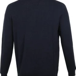 Lyle And Scott Wollen Truien Voor Heren Lyle & Scott Navy Trui -Truien & Vesten Verkoop winkel 72144 4