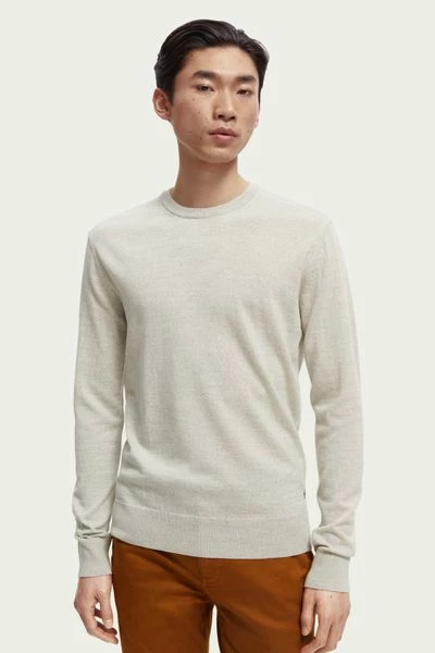 Wollen Truien Voor Heren Scotch And Soda Trui Wol Grijs 2 Wollen Truien Voor Heren Scotch And Soda Trui Wol Grijs - Afbeelding 2