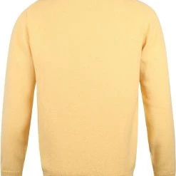 Wollen Truien Voor Heren William Lockie V-Hals Geel Lamswol -Truien & Vesten Verkoop winkel 72150 4