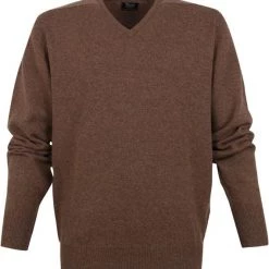 Wollen Truien Voor Heren William Lockie V-Hals Lamswol Bruin 10 Wollen Truien Voor Heren William Lockie V-Hals Lamswol Bruin -Truien & Vesten Verkoop winkel 72151 1 1