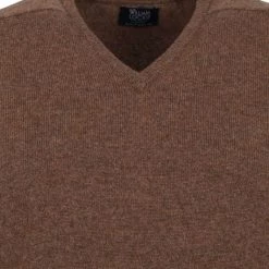Wollen Truien Voor Heren William Lockie V-Hals Lamswol Bruin 11 Wollen Truien Voor Heren William Lockie V-Hals Lamswol Bruin -Truien & Vesten Verkoop winkel 72151 2 1