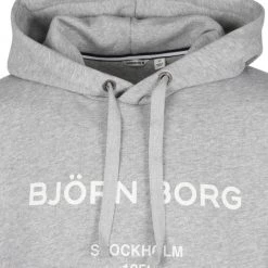 Hoodies Bjorn Borg Hoodie Grijs Logo -Truien & Vesten Verkoop winkel 72840 2