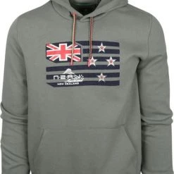 New Zealand Auckland Hoodies NZA Roberts Hoodie Donkergroen -Truien & Vesten Verkoop winkel 72938 1 1