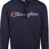Hoodies Champion Hoodie Logo Donkerblauw