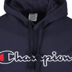 Hoodies Champion Hoodie Logo Donkerblauw -Truien & Vesten Verkoop winkel 73109 6 1