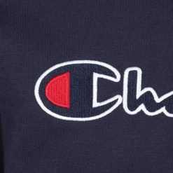 Hoodies Champion Hoodie Logo Donkerblauw -Truien & Vesten Verkoop winkel 73109 7