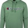 Hoodies Champion Hoodie Logo Donkergroen