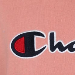 Sweaters Champion Sweater Script Logo Roze -Truien & Vesten Verkoop winkel 73225 3