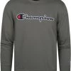 Sweaters Champion Sweater Script Logo Donkergroen