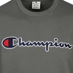 Sweaters Champion Sweater Script Logo Donkergroen -Truien & Vesten Verkoop winkel 73226 2 1