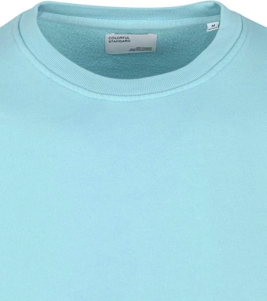 Sweaters Colorful Standard Sweater Organic Mid Blauw 6 Sweaters Colorful Standard Sweater Organic Mid Blauw - Afbeelding 6