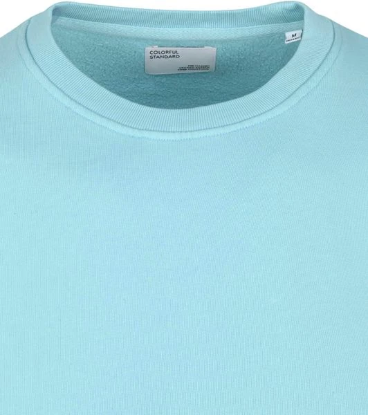 Sweaters Colorful Standard Sweater Organic Mid Blauw 2 Sweaters Colorful Standard Sweater Organic Mid Blauw - Afbeelding 2