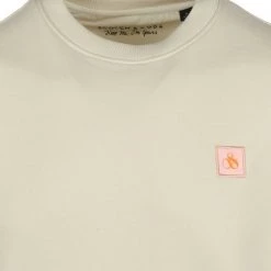 Sweaters Scotch And Soda Sweater Ecru -Truien & Vesten Verkoop winkel 73445 2