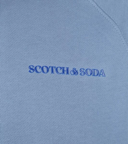 Sweaters Scotch And Soda Sweater Logo Blauw 5 Sweaters Scotch And Soda Sweater Logo Blauw - Afbeelding 5