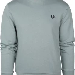 Sweaters Fred Perry Sweater Logo Lichtblauw