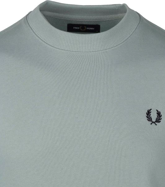 Sweaters Fred Perry Sweater Logo Lichtblauw 2 Sweaters Fred Perry Sweater Logo Lichtblauw - Afbeelding 2