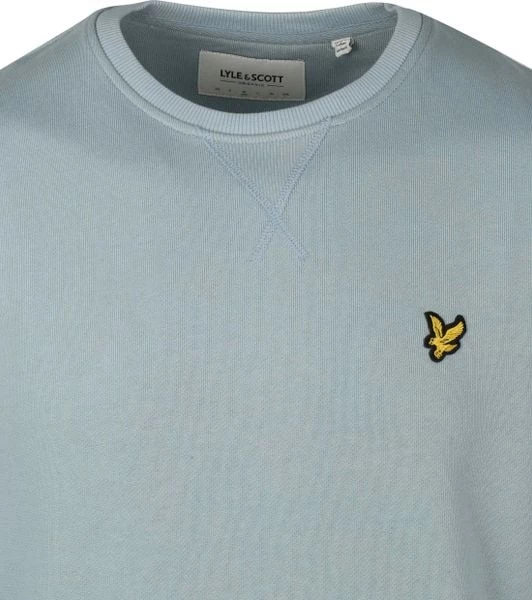 Lyle And Scott Sweaters Lyle & Scott Trui Mid Blauw 6 Lyle And Scott Sweaters Lyle & Scott Trui Mid Blauw - Afbeelding 6