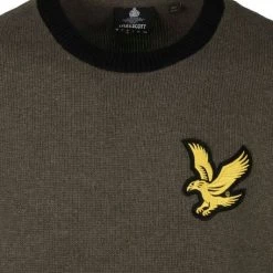 Lyle And Scott Sweaters Lyle & Scott Trui Logo Olijfgroen 11 Lyle And Scott Sweaters Lyle & Scott Trui Logo Olijfgroen -Truien & Vesten Verkoop winkel 74222 2 1