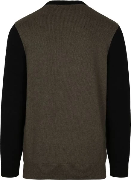 Lyle And Scott Sweaters Lyle & Scott Trui Logo Olijfgroen 4 Lyle And Scott Sweaters Lyle & Scott Trui Logo Olijfgroen - Afbeelding 4