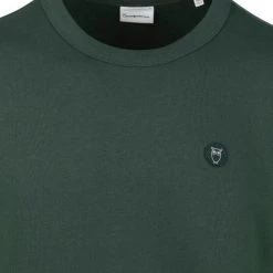 Sweaters KnowledgeCotton Apparel Sweater Donkergroen -Truien & Vesten Verkoop winkel 74248 2