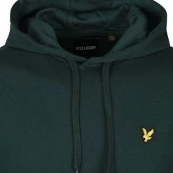 Hoodies Lyle And Scott Hoodie Donkergroen -Truien & Vesten Verkoop winkel 74261 2 1