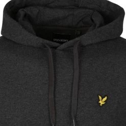 Hoodies Lyle And Scott Hoodie Donkergrijs -Truien & Vesten Verkoop winkel 74262 2 1