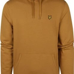 Hoodies Lyle And Scott Hoodie Okergeel