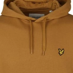 Hoodies Lyle And Scott Hoodie Okergeel -Truien & Vesten Verkoop winkel 74263 2 1