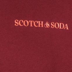 Hoodies Scotch And Soda Felpa Hoodie Bordeaux Rood 10 Hoodies Scotch And Soda Felpa Hoodie Bordeaux Rood -Truien & Vesten Verkoop winkel 74269 3