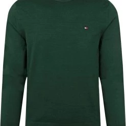 Pullover Tommy Hilfiger Trui Donkergroen 1985