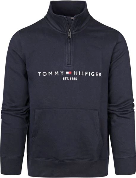 Schipperstruien & Truien Met Rits Tommy Hilfiger Zipper Pullover Donkerblauw 5 Schipperstruien & Truien Met Rits Tommy Hilfiger Zipper Pullover Donkerblauw - Afbeelding 5