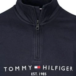 Schipperstruien & Truien Met Rits Tommy Hilfiger Zipper Pullover Donkerblauw 11 Schipperstruien & Truien Met Rits Tommy Hilfiger Zipper Pullover Donkerblauw -Truien & Vesten Verkoop winkel 74408 2 1