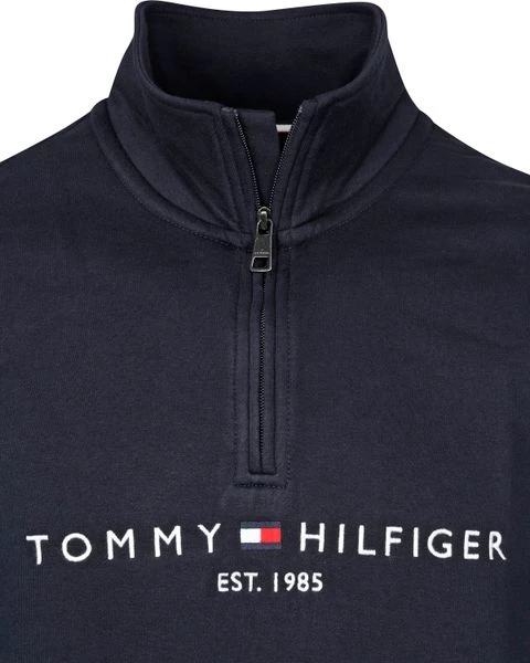 Schipperstruien & Truien Met Rits Tommy Hilfiger Zipper Pullover Donkerblauw 2 Schipperstruien & Truien Met Rits Tommy Hilfiger Zipper Pullover Donkerblauw - Afbeelding 2