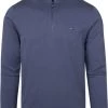 Schipperstruien & Truien Met Rits Tommy Hilfiger Zipper Pullover 1985 Indigo Blauw