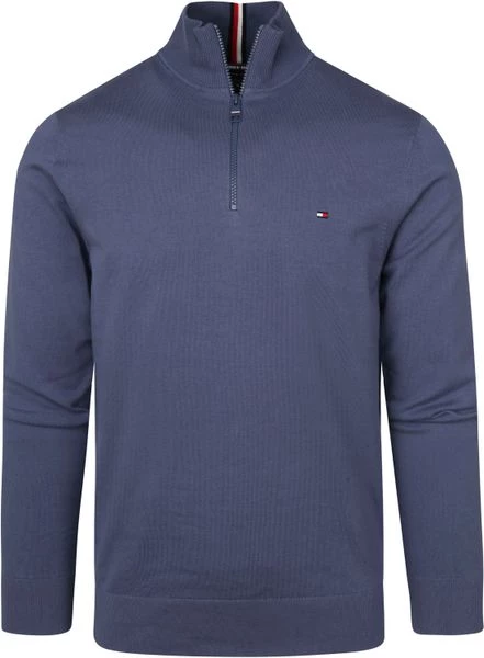 Schipperstruien & Truien Met Rits Tommy Hilfiger Zipper Pullover 1985 Indigo Blauw 1 Schipperstruien & Truien Met Rits Tommy Hilfiger Zipper Pullover 1985 Indigo Blauw