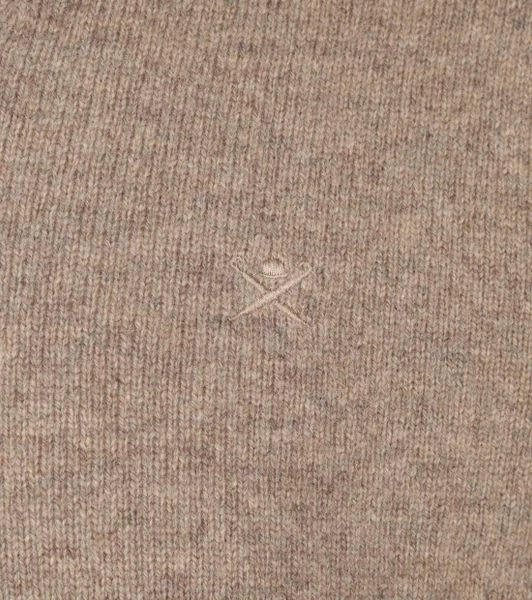 Lamswollen Truien Hackett Lamswollen Trui Beige 5 Lamswollen Truien Hackett Lamswollen Trui Beige - Afbeelding 5