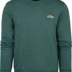 Sweaters ANTWRP Sweater Print Donkergroen -Truien & Vesten Verkoop winkel 74424 1 1