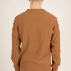 Sweaters KnowledgeCotton Apparel Sweater Bruin -Truien & Vesten Verkoop winkel 74426 5