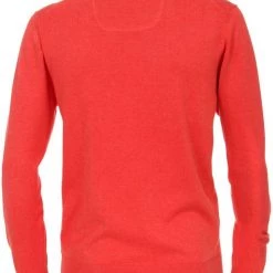 Casa Moda Pullover V-Hals Rood -Truien & Vesten Verkoop winkel 74447 7