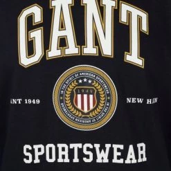 Sweaters Gant Sweater O-Hals Navy -Truien & Vesten Verkoop winkel 74464 3