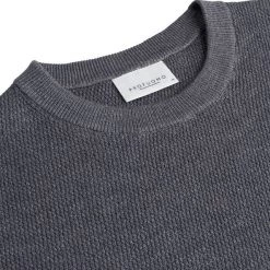 Pullover Profuomo O-Hals Trui Blauw -Truien & Vesten Verkoop winkel 74491 2