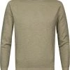Pullover Profuomo O-Hals Trui Olijfgroen