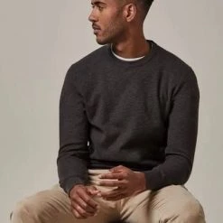 Pullover Profuomo O-Hals Trui Bruin -Truien & Vesten Verkoop winkel 74493 3 1