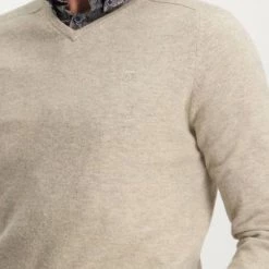 Wollen Truien Voor Heren State Of Art Trui Wol Beige -Truien & Vesten Verkoop winkel 74540 3
