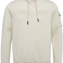 Hoodies PME Legend Hoodie Brushed Fleece Lichtbeige